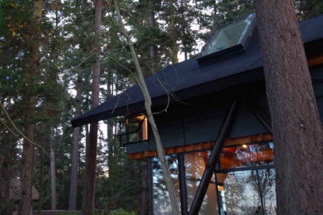 Sneeoosh Cabin, ZeroPlus, low impact home, prefab, puget sound, tent home