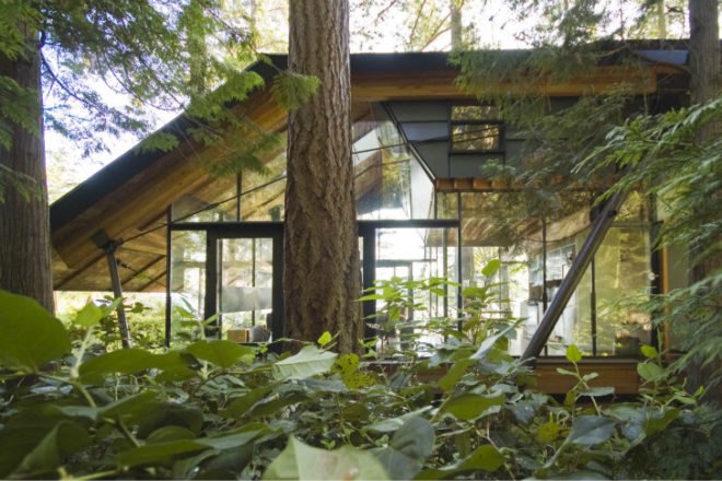 Sneeoosh Cabin, ZeroPlus, low impact home, prefab, puget sound, tent home