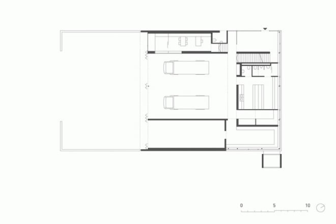 Dietrich Untertrifaller, Salzburg-Thal, fire station, village, Austria, silver-fur, daylighting, passive design, green design, sustainable design, eco design, architecture, vernacular