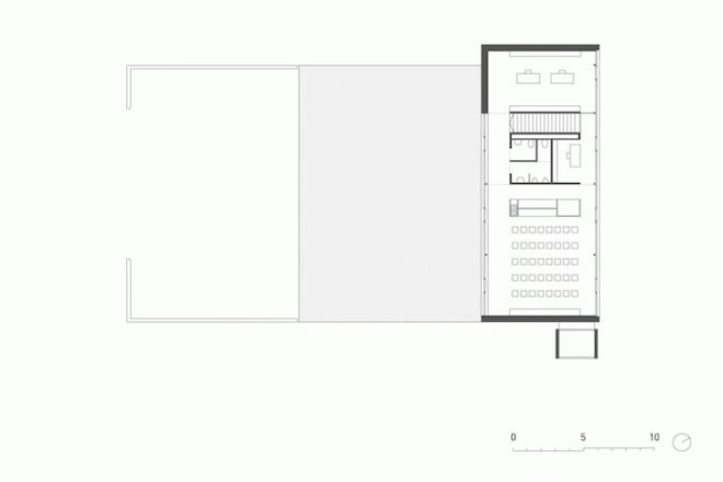 Dietrich Untertrifaller, Salzburg-Thal, fire station, village, Austria, silver-fur, daylighting, passive design, green design, sustainable design, eco design, architecture, vernacular