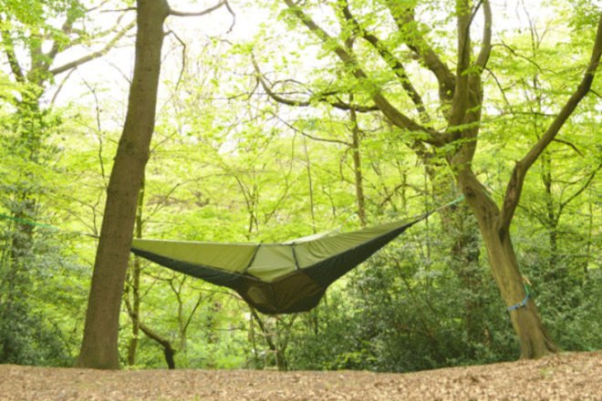 Tentsile, portable tent, portable shelter, hanging tent, suspended tent, portable treehouse