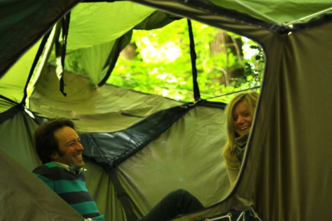 Tentsile, portable tent, portable shelter, hanging tent, suspended tent, portable treehouse