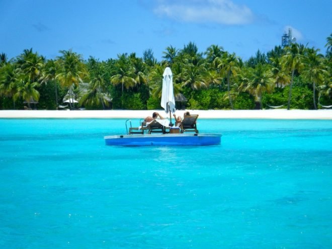 the island president, male, maldives, island nation