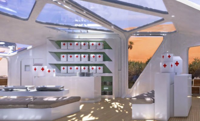green design, eco design, sustainable design, WATG Architecture, modular hotel, prefab architecture, Mosaic PATHWAY, Portable Adaptable Temporary Hotel with Alternative You-ses, pop up hotel, pop up first aid, disaster relief