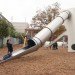 Wikado Playground, 2012architecten, recycled materials, wind turbine parts, discarded rotor blades, wind turbine playground, rotterdam