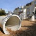 Wikado Playground, 2012architecten, recycled materials, wind turbine parts, discarded rotor blades, wind turbine playground, rotterdam