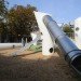 Wikado Playground, 2012architecten, recycled materials, wind turbine parts, discarded rotor blades, wind turbine playground, rotterdam