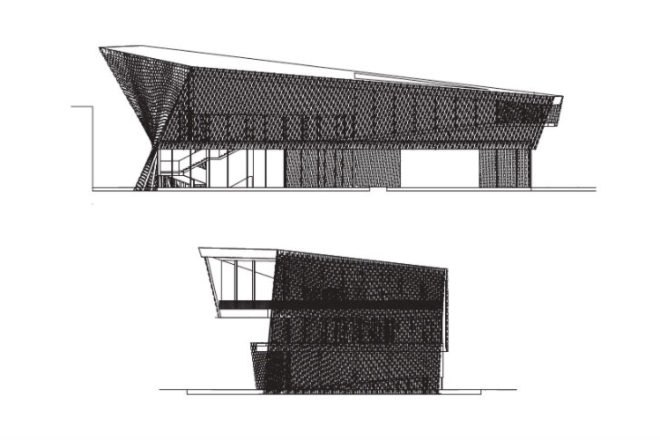 Xinjin Zhi Museum, Kengo Kuma and Associates, china, shade screen, local materials, eco museum, taoism
