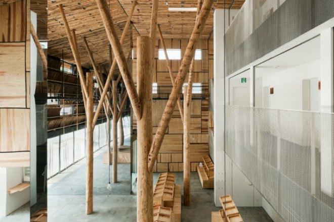 Yusuhara Marche, Kengo Kuma Associates, japan, market, thatch, hotel, boutique hotel,