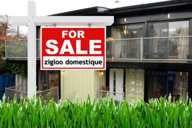 Zigloo Domestique For Sale, zigloo domestique, container house, shipping container, cargotecture, eco home