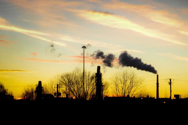 Coal power, Pilsen, Fisk Generating Station, Chicago, smoke stack, coal plant