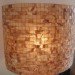 lampada, coffee filter lamps, recycled filter lamps, reused coffee filters, recycled materials, transformed coffee filters, light fixtures, green lights, sustainable lamps