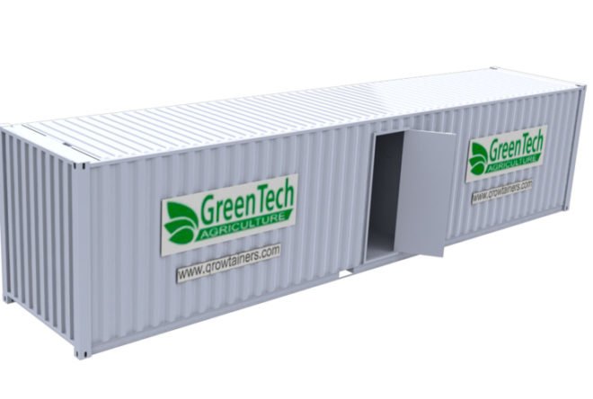 growtainer, growtainer greentech argo, greentech argo, shipping container farm, glenn behrman, hydroponic farming