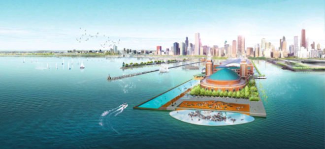 James Corner, Navy Pier, Chicago, design, architect, green design, James Corner Field Operations, High Line, Chicago Loop, Centennial Vision, blair kamin,