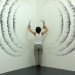 judith braun, fingerings, carbon finger paintings, charcoal finger drawings, green art, minimal materials, temporary artwork