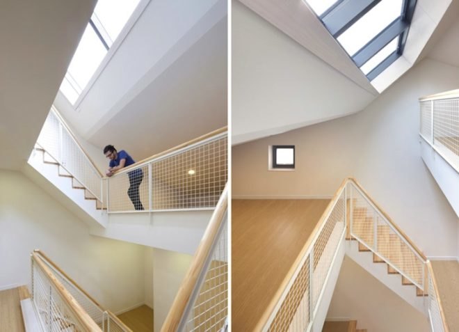green design, sustainable design, eco design, radiant floor heating, Lollipop House, Moon Hoon, insulation, energy efficiency, South Korea, daylighting, skylights, timber framing, recycled materials,