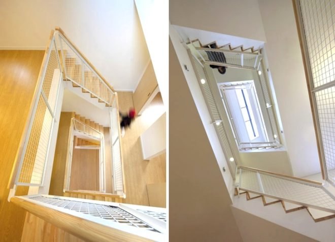 green design, sustainable design, eco design, radiant floor heating, Lollipop House, Moon Hoon, insulation, energy efficiency, South Korea, daylighting, skylights, timber framing, recycled materials,