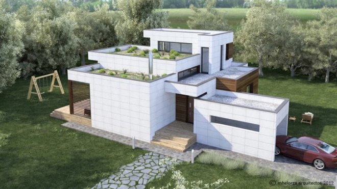 Mhelorza Architects, MH Series, Kuusamo Log Houses, bioclimatic, energy efficient,