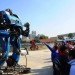 "transformers theme park", transformers, zhu kefeng, "mr. iron robot", jiaxing, china, sculpture, recycled metal