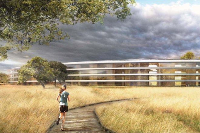 natural resources defense council, apple inc, cupertino campus, silcon valley, suburban sprawl, foster + partners, retrofitting suburbia, solar panels, renewable energy, sustainable architecture