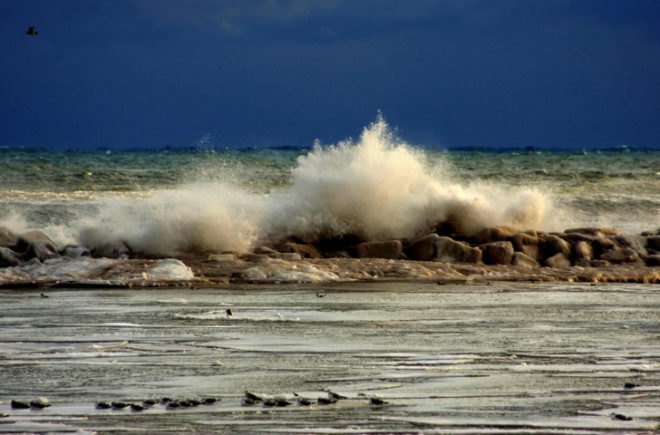 Wind Farms, Wind Energy, Lake Michigan, High Waves, Wind Power, Midwestern Lakeshore