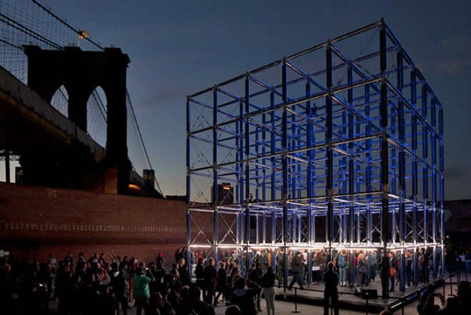 Origin, United Visual Artists, scanner, led, led light installation, installation, led art