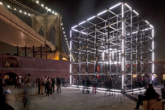 Origin, United Visual Artists, scanner, led, led light installation, installation, led art