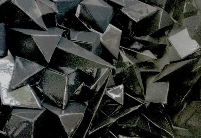 Paige Smith, geode, paper geodes, street art, a common name, los angeles, street art, paper in 3d, paper geodes, paper sculptures