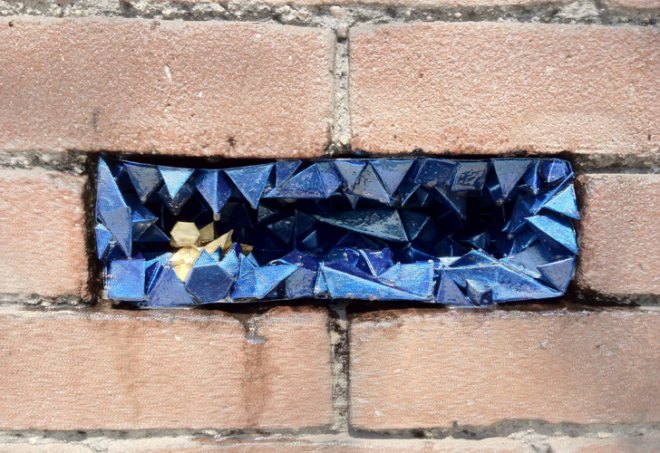 Paige Smith, geode, paper geodes, street art, a common name, los angeles, street art, paper in 3d, paper geodes, paper sculptures