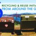 recycling initiatives, warsaw, argentina, san francisco, north carolina, barcelona, luzinterruptus, cooking oil recycling, mandatory composting, CReSE, designo patagonia, reverse vending machine, Marjetica Potrc and ooze