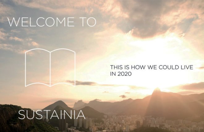 guide to sustainia, green light project, arnold schwartzenegger, connie hedegaard, general electric, big architects, knoll design, sustainable design, sustainable living, rio+20 conference, united nations, united nations global compact, sustainable cities, homes of the future