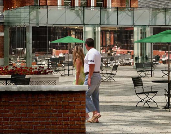 green design, eco design, sustainable design, Central Park, Tavern on the Green, Department of Design and Construction, Parks Department, Swanke Hayden Connell, historic preservation, Crystal Room, Landmarks Preservation Commission