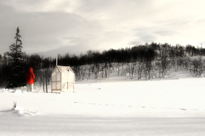 tiny structures, tiny spaces, green design, sustainable design, eco-design, Gartnerfuglen, Norway, fisherman shack made of ice, Unavailable, minimalist design, shack, portable