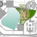 Denton Corker Marshall, green roof, green mound, towering tables, University of Indonesia, central library, daylighting, skylights, green design, sustainable design, eco design, rainwater harvest,