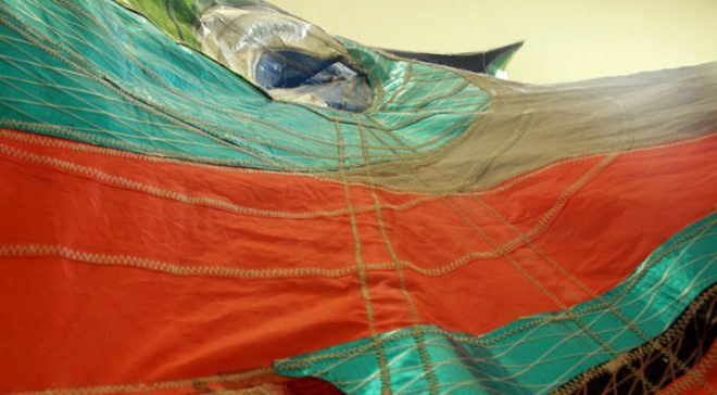 Maia Anthea Marinelli, Wind Playground, wind sculptures, wind art, recycled sails, eco art, kinetic sculptures, green design, recycled materials, sail art, sail sculptures