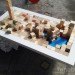 Jessica Arosenius, block.210, coffee table, living room, wood block, play, children, child culture design, milan design week
