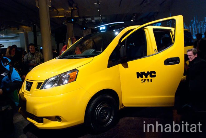 2012 New York Auto Show, Carlos Ghosn, green transportation nyc, Michael Bloomberg, Nissan, Nissan NV200, Nissan Taxi, Nissan Taxi of Tomorrow