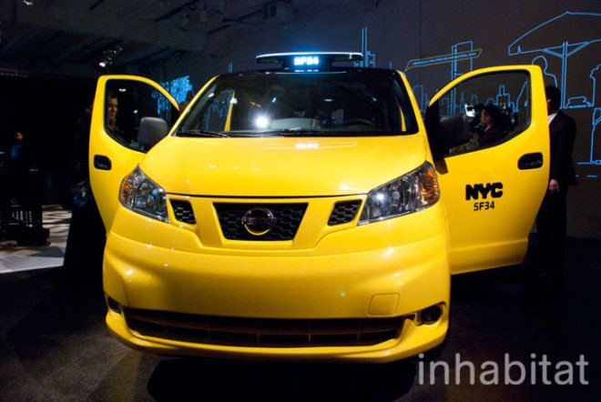 2012 New York Auto Show, Carlos Ghosn, green transportation nyc, Michael Bloomberg, Nissan, Nissan NV200, Nissan Taxi, Nissan Taxi of Tomorrow