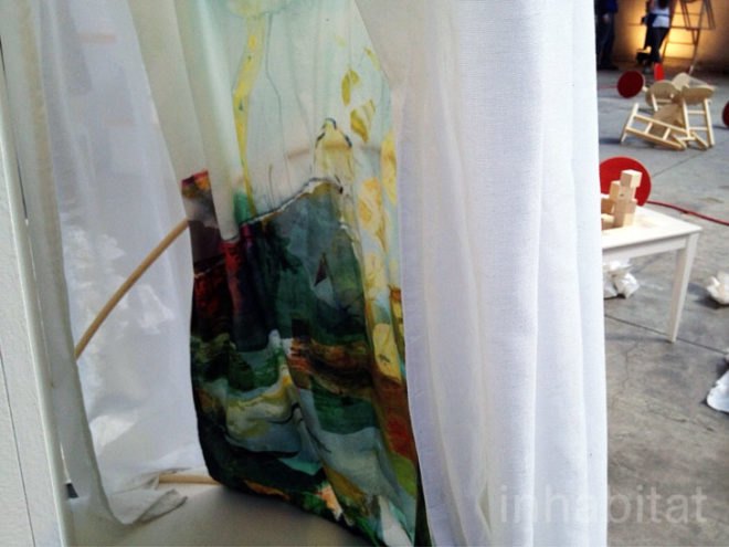 behind the curtain, Amanda Erixån, hide and seek, children, play, hdk, child culture design, milan design week