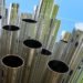 Luke Jerram, Aeolus Acoustic Wind Pavilion, Canary Warf, tubular sculpture, Greek mythology, Aeolian harp, Qanat desert, iran, sound sculpture, wind sculpture, natural melody, art, Interactive Objects, Wind Power, Zero energy