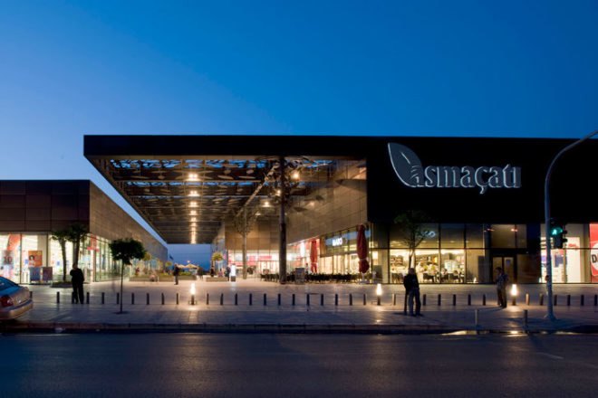 Asmacati Shopping Center, Tabanlioglu Architects, turkey, shopping center, shade screen, sun shade, public space