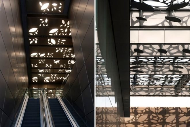 Asmacati Shopping Center, Tabanlioglu Architects, turkey, shopping center, shade screen, sun shade, public space