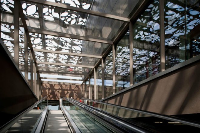 Asmacati Shopping Center, Tabanlioglu Architects, turkey, shopping center, shade screen, sun shade, public space