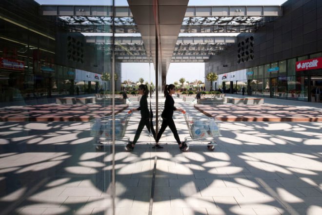 Asmacati Shopping Center, Tabanlioglu Architects, turkey, shopping center, shade screen, sun shade, public space