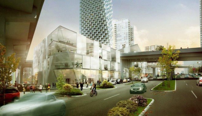 green design, eco design, sustainable design, BIG Architecture, Bjarke ingles, Vancouver, Granville Street Bridge, vertical garden, Beach and Howe, disused space, Granville Island