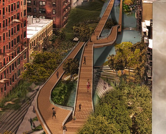green design, eco design, sustainable design, East River Esplanade, Reimagining the Waterfront, Joseph Wood, East River, Takuma Ono, Museum of the City of New York, Matteo Rossetti