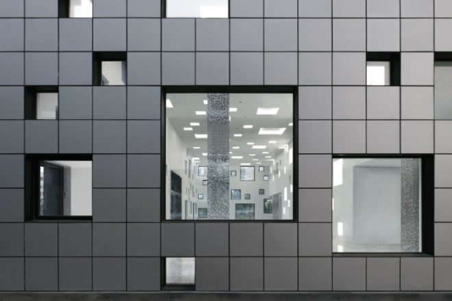 Cube Tube, SAKO Architects, eco office, daylighting, china, natural ventilation