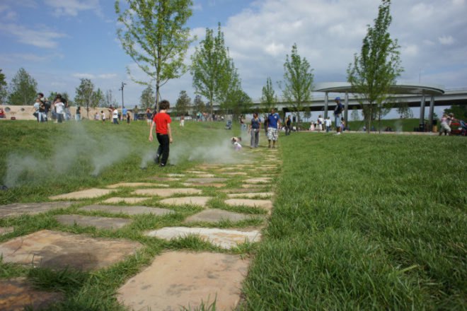 Cumberland Park, Hargreaves Associates, nashville, landscape architecture, urban park, kids park, green space, sustainable redevelopment
