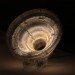 3d printing robots, satellite floor lamp, milan design week, the future in the making, endless robot, dirk van der kooij, domus academy, audi design, milan furniture fair, green lighting, recycled materials