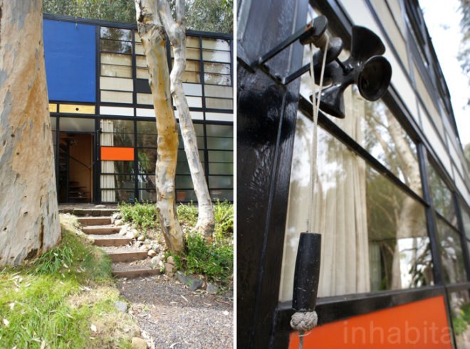 Ray Eames Birthday, Eames House, Case Study House No. 8, Sustainable Architecture, Green Design, Prefab, Prefabricated Home, Mid-Century Modern, Charles and Ray Eames, Recycled Materials, Eco-Friendly
